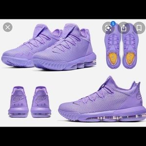 lavender lebron shoes